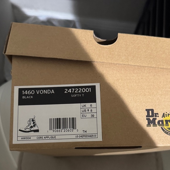 Dr. Martens Black 1460 Vonda Softy T Boots